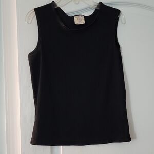 Classy Black Tank Top